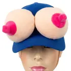 Baseball Cap with Plush Penis and Testicles — Photo 2