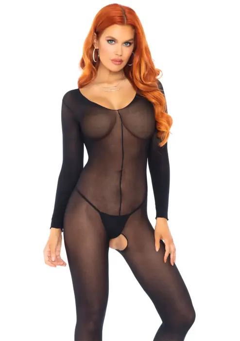 Leg Avenue võrkbodi – must – One Size