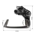 BULL WARRIOR - Vibrating Cock Ring with Sleeve – Black — Photo 6