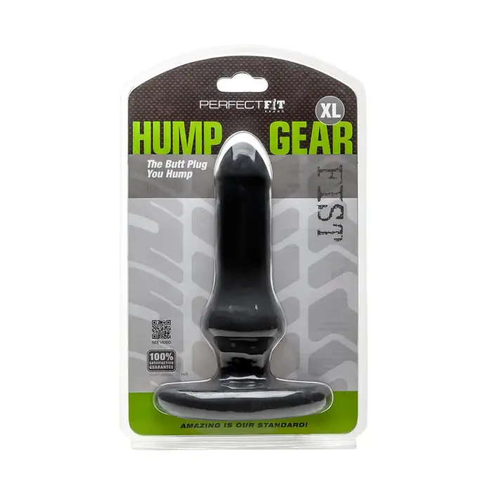 Hump Gear XL analinis kaištis ir varpos rankovė – 16.5 cm – juodas