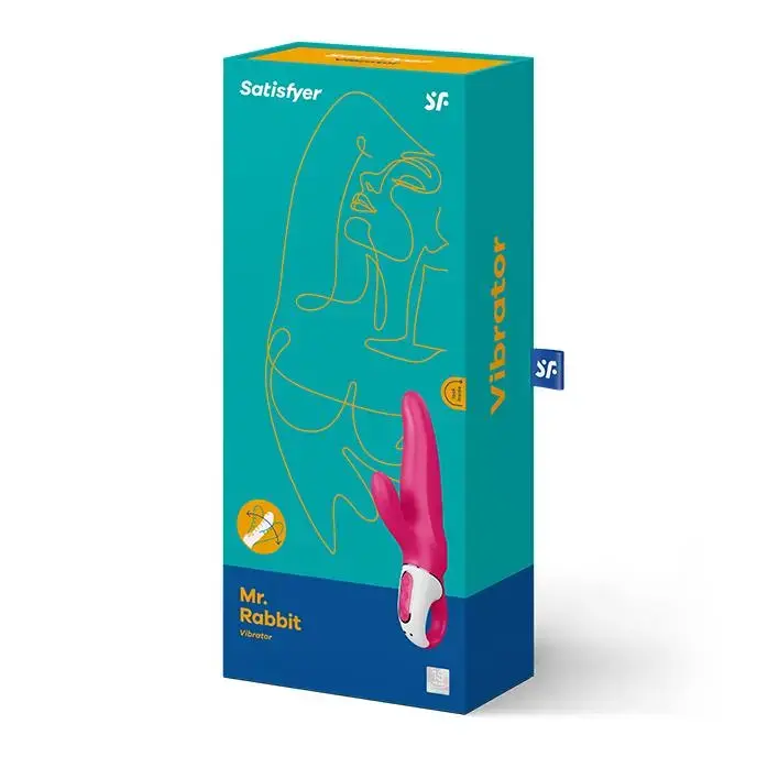 Satisfyer Vibes Mr Rabbit двойной стимулятор – 22.1 cm (8.7″) – розовый