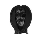 Zip-up Bondage Mask – Black — Photo 4