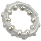Rebel Cock Ring With Metal Balls – soft silicone cock ring with metal massage balls — Photo 2