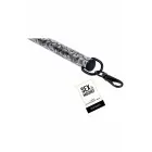 Sportsheets Sex and Mischief Lace Spreader Bar – juodas nėrinių skleistuvas – 56 cm — Nuotrauka 1