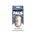 Pocket Pals Bubbles Reversible TPE Masturbator - White — Photo 2