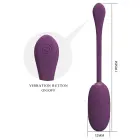 PRETTY LOVE Doreen Vibrating Egg with APP Control – Pink — Photo 7