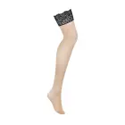 Obsessive Bellastia kojinės – kūno spalva – XS/S — Nuotrauka 3