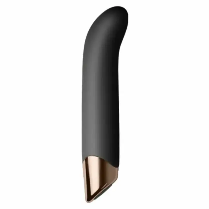 Изогнутый вибратор Rocks-Off Chaiamo G – 16.6 cm (6.5″) – черный