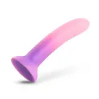 Ombre dildo – 17.8 cm (7″) – įvairiaspalvis — Nuotrauka 4