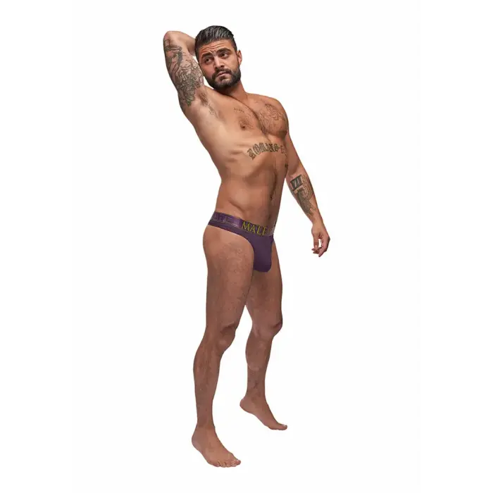 Male Power Avant-Garde Enhancer Thong – L/XL – Purple
