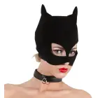 Must nubuk-nahkse välimusega kassimask — Foto 2