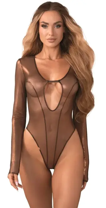 Obsessive Soranna боди – бронзовое – 2XL/3XL