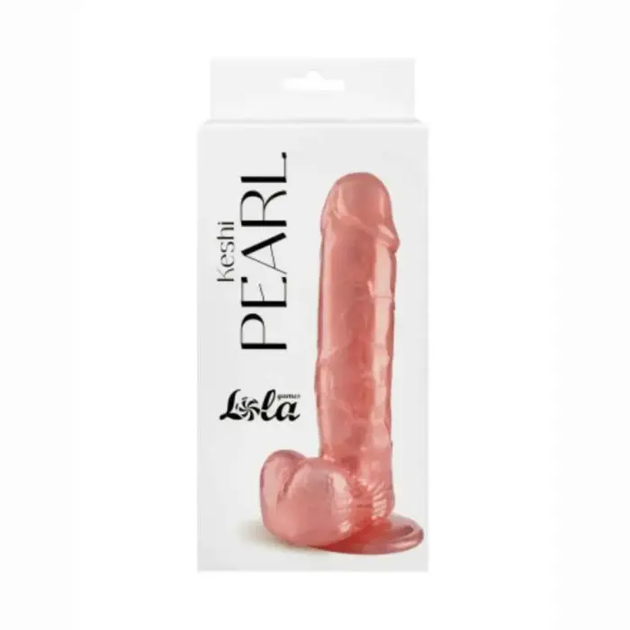 Перламутровый дилдо – 20.5 cm (8.1″) – Розовый