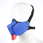 Neoprene Puppy Dog Mouth Mask – Blue — Photo 3