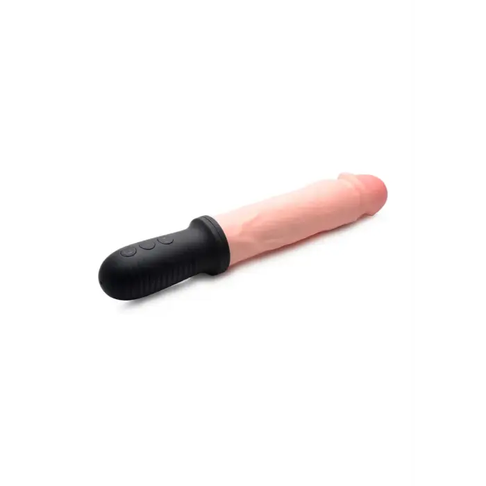 Auto Pounder - Vibrating and Thrusting Dildo with Handle Photo