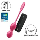 Satisfyer Love Birds 2 управляемые приложением вибрирующие шарики Кегеля – розовые — Фото 2