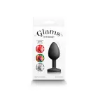 Glams Xchange apaļš mazs dildo – S – Melns Foto 2