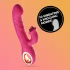 CRUSHIOUS MIRENCA Thrusting Rabbit Vibrator – 22.5 cm (8.8″) – Purple — Photo 11