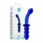 Gildo No. 33 – double-ended textured glass dildo – 22 cm — Photo 8