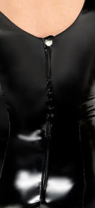 Black Level vinila kleita ar sprādzēm – XL Foto 7