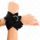 KINK Cross Cuffs Black 34x5.5 cm – Adjustable Wrist Restraint System — Photo 2