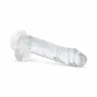 You2Toys Crystal Jelly alusega dildo – 19 cm (7.5″) – läbipaistev — Foto 4