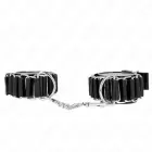 KINK Hinge-Like Adjustable Black Wrist Restraints 16-22 cm x 3.5 cm — Photo 1
