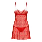 OBS комплект нижнего белья Claussica – красный – XL/2XL Фото num