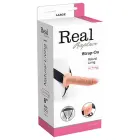 Real Rapture Dobais Reālistiskais Strap-On Dildo – 20 cm (8″) – Miesas krāsa — Foto 1