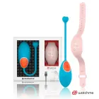 Wearwatch виброяйцо с пультом-часами WatchMe – синий/розовый — Фото 1