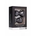 Krūšu galu piesūcekņi – melni Foto 2