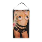 Luksuslik rihmade bodi aluspüksid – must – One Size Photo