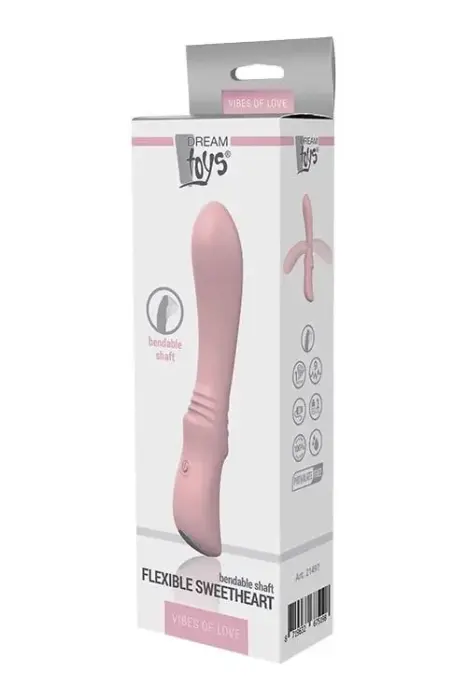 VIBES OF LOVE гибкий Sweetheart вибратор – 12 cm