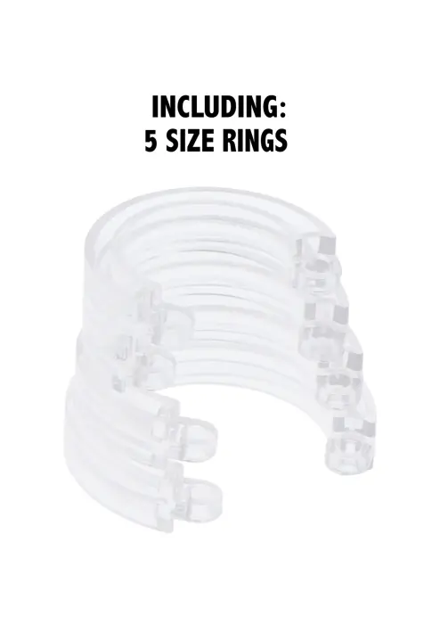 EXTREME by HIDDEN DESIRE elektrostimulācijas krūšturis – caurspīdīgs Foto 10