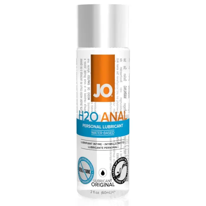 System JO H2O Anal Original lubrikantas vandens pagrindu – 60 ml