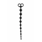 EasyToys elastīga silikona anālo bumbiņu ķēde 10 daļas – 34 cm – melns — Foto 1