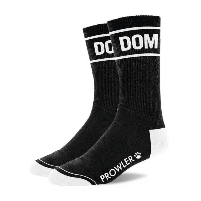 Prowler RED носки «Dom» – чёрный / белый