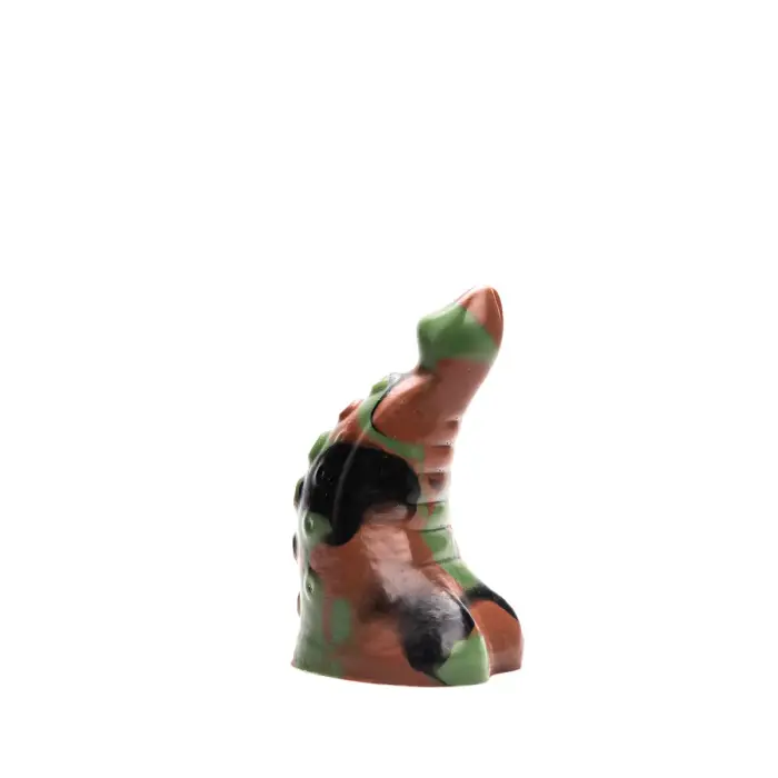 Kiotos Revolt Green Army 13 – silikona dildo – 16 cm