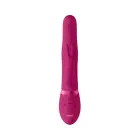 Izara pöörlevate helmestega jänese vibraator – 18 cm (7″) – roosa — Foto 5