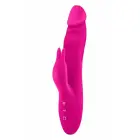 FemmeFunn Booster Rabbit вращающийся кролик-вибратор двойного действия – 21.6 см (8.5″) – розовый — Фото 3