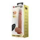 PRETTY LOVE Jonathan вибратор с функцией толчков – 21 cm (8.3″) – коричневый — Фото 11