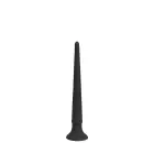 Kiotos COX īpaši garš dildo – 30 cm (12″) – Melns — Foto 1