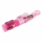 BAILE Pink Rabbit Mini Rotator Superstimulator triušio vibratorius – 21.5 cm (8.5″) – rožinis — Nuotrauka 4