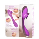 Divu funkciju lokāms truša vibrators – 22.3 cm (8.8″) – rozā — Foto 13