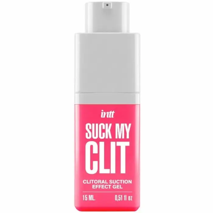 INTT SUCK MY CLIT Suction Effect клубничный стимулирующий гель – 15 мл