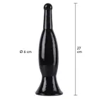 Smooth Anal Plug – 27 cm (10.6″) – Black — Photo 1