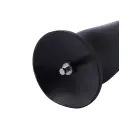 Hismith KlicLok dildo – 25 cm (10″) – Melns Foto 2