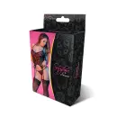 Magic Silk комплект из корсета и стрингов – чёрный – L/XL — Фото 1
