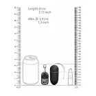 10 Speed Remote Vibrating Egg – 8 cm (3.1″) – Black Photo