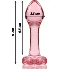 Ibiza Nebula Series Model 2 anaaltapp – 11 cm (4.3″) – roosa — Foto 3